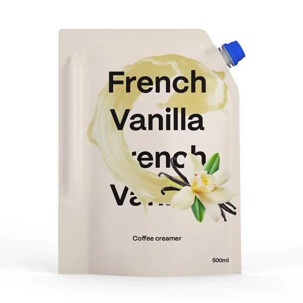 crema per il caffè alla vaniglia in pouch