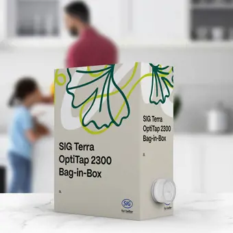 SIG Terra OptiTap 2300 Bag-in-Box-Lösung für Wasser